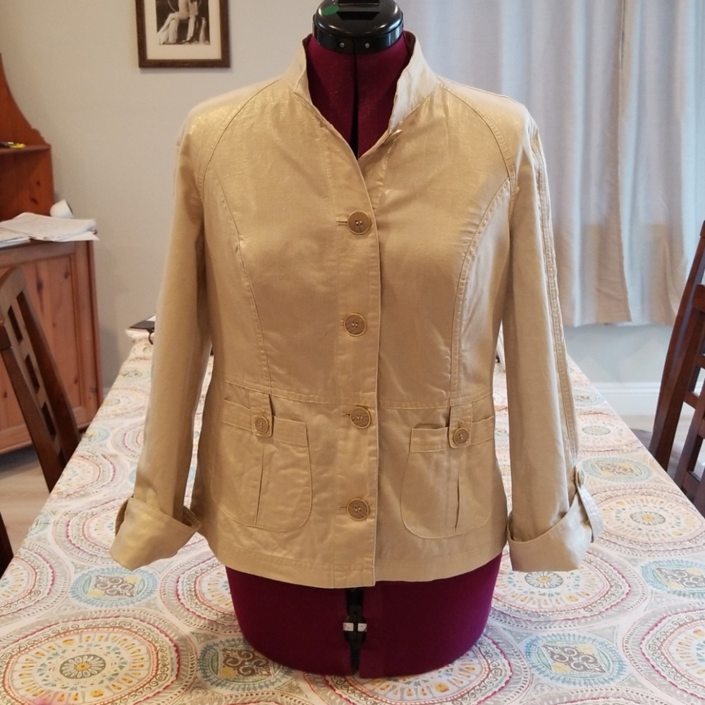 Chico's shimmer jacket